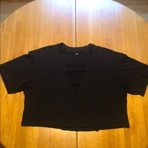 Urban Outfitters Truly Madly Deeply low v neck